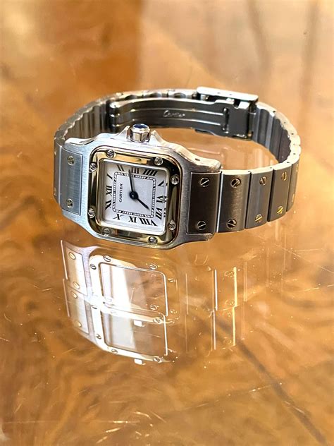 cartier santos galbee 1567|cartier santos watch size guide.